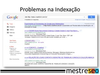 Problemas na Indexação