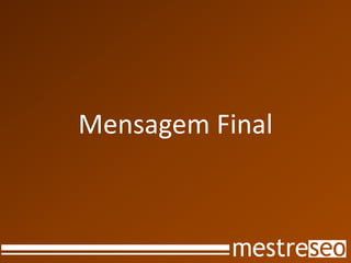 Mensagem Final