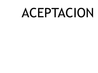 ACEPTACION