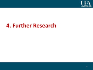 4. Further Research
29
 