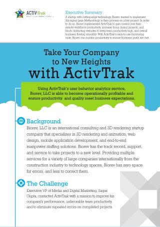 [Case Study] Take Your Company to New Heights with ActivTrak 