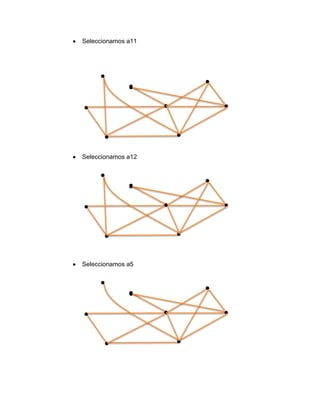 Seleccionamos a11
Seleccionamos a12
Seleccionamos a5
 