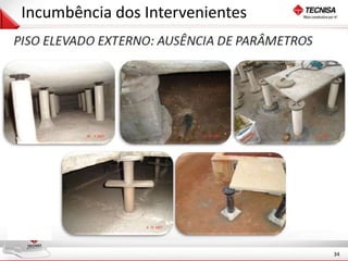 34 
Incumbência dos Intervenientes 
 