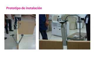 Prototipo	
  de	
  instalación	
  
 