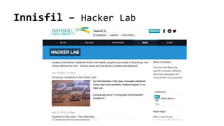 Innisfil – Hacker Lab
 