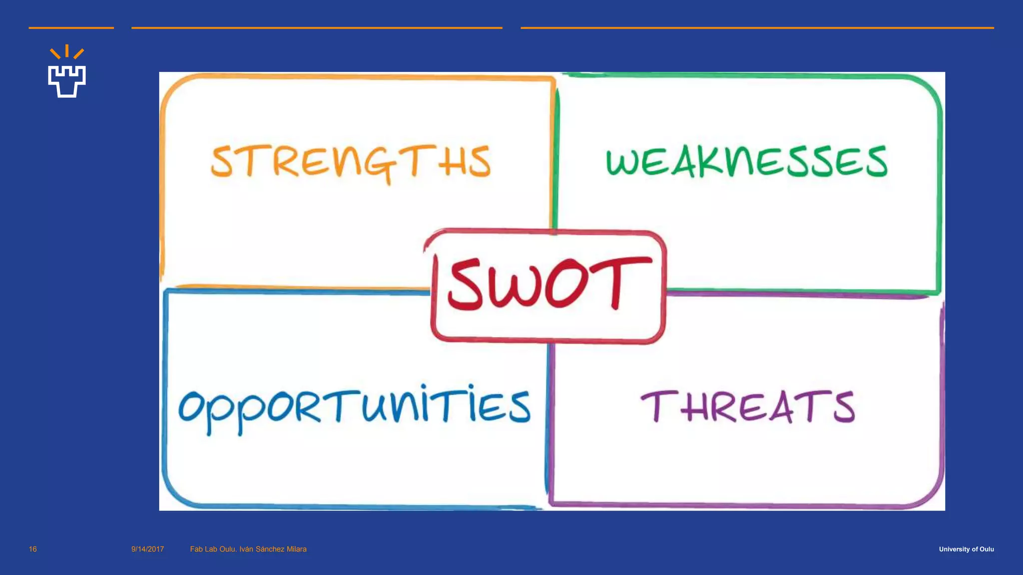 University of Oulu9/14/2017 Fab Lab Oulu. Iván Sánchez Milara16
 