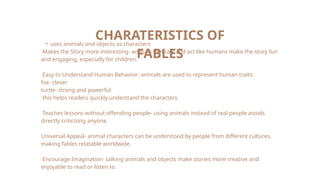 Understanding Fables: Teaching Life Lessons Through Stories and Morals ...
