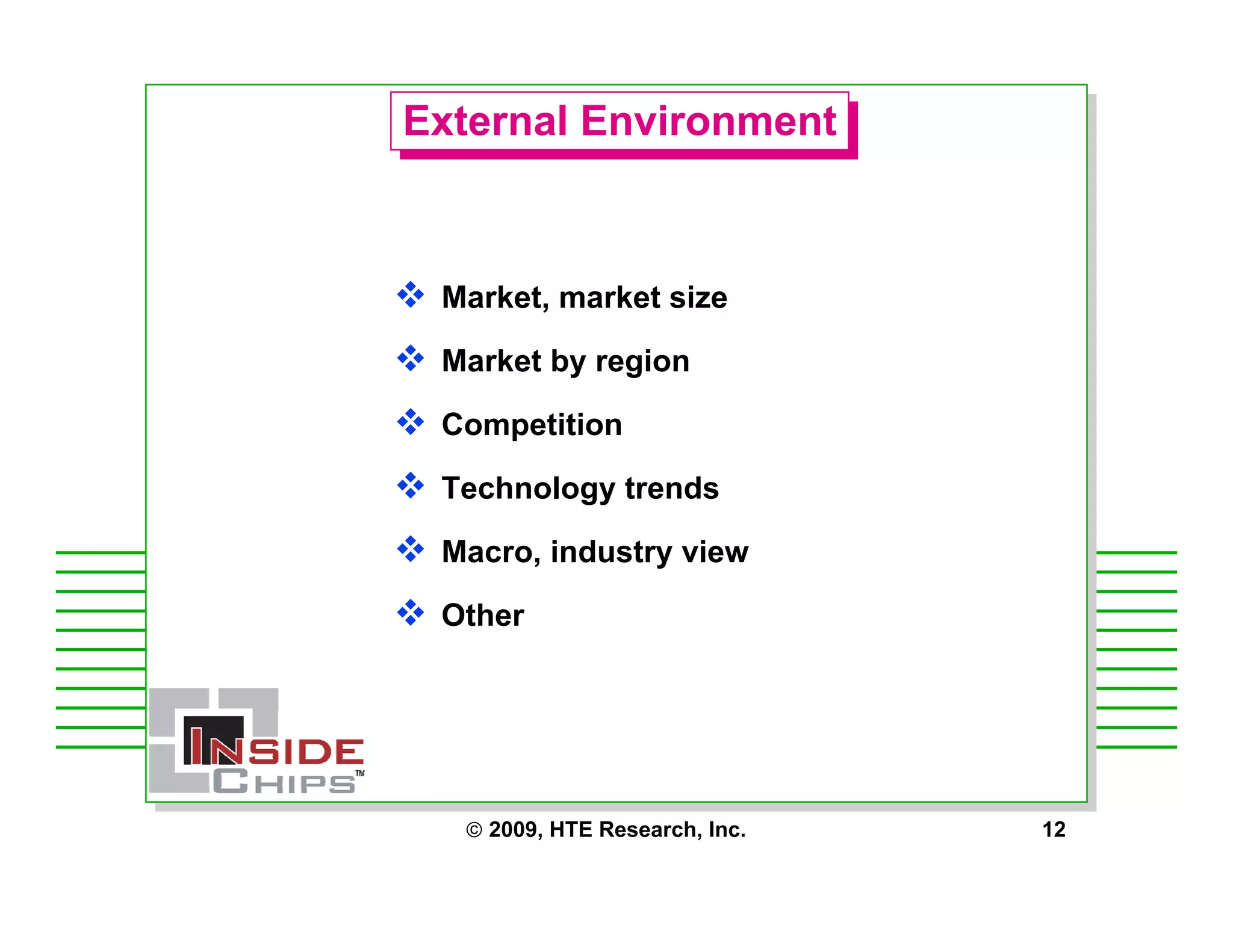 Strategic Management Issues for Starting a Fabless Chip Company