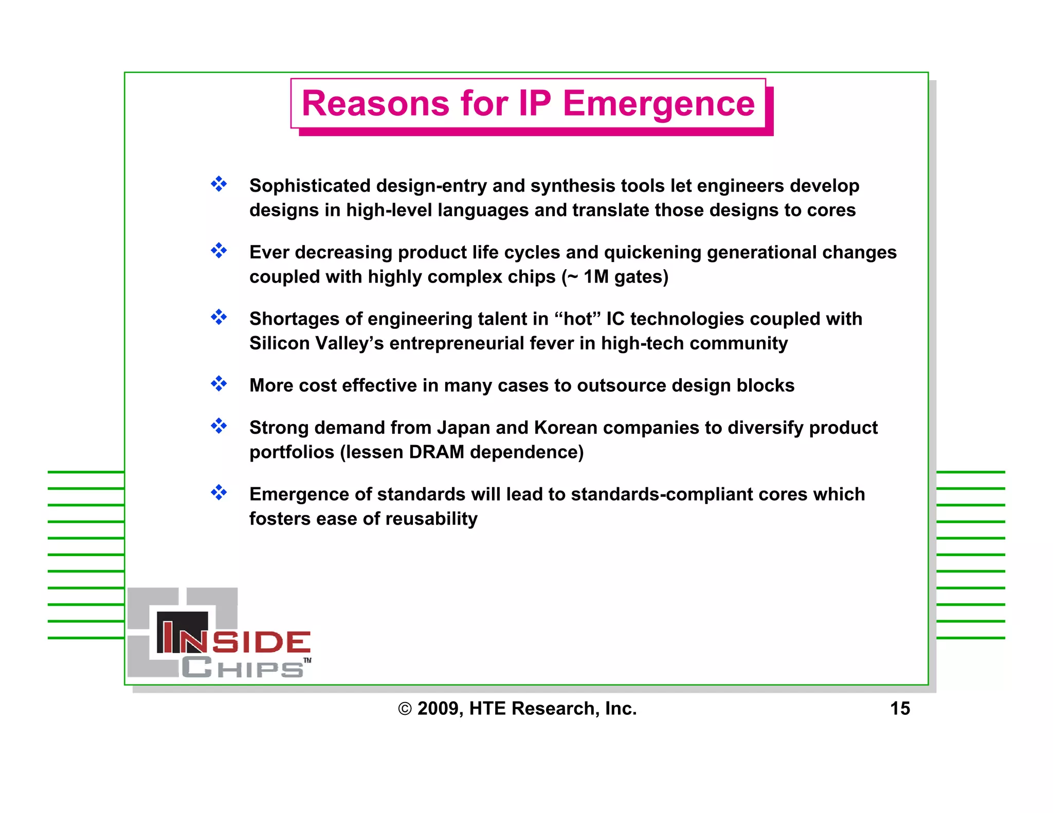Strategic Management Issues for Starting a Fabless Chip Company