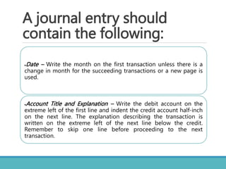 FABM1 - Lesson 9 - Recording Journal Entries.pptx