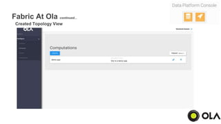 Fabric - Realtime stream processing framework | PPTX