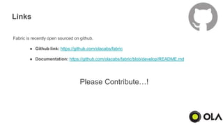 Fabric - Realtime stream processing framework | PPTX