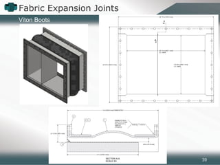 39
Fabric Expansion Joints
Viton Boots
 