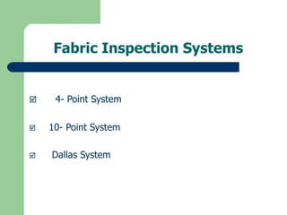Fabric 4 point system.ppt