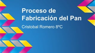Proceso de
Fabricación del Pan
Cristobal Romero 8ºC
 