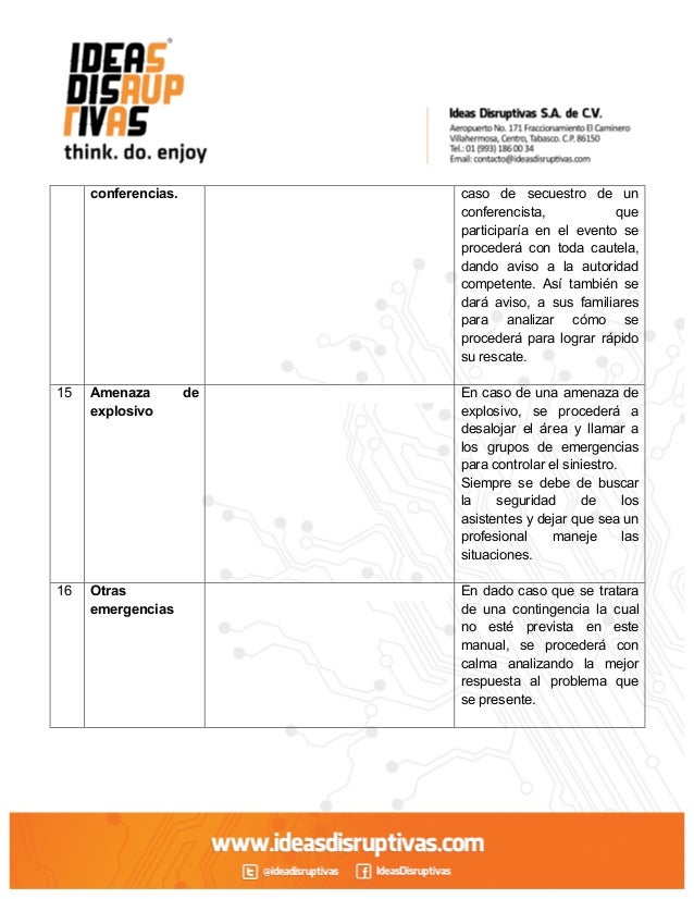 Fabrica de eventos. Manual para organizar eventos de alto 
