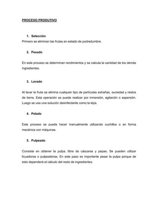 Fabrica De Mermelada 1