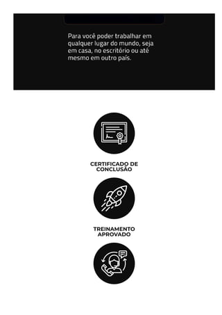 CERTIFICADO DE
CONCLUSÃO
TREINAMENTO
APROVADO
SUPORTE
 