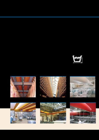 15
Hygienic Advantages through
Washing and Bacteria Control
No Condensation
When trying to avoid bacteria in the
production process, it is important to avoid
condensation on the surface of the venti-
lation ducts, creating a risk of bacteria
growth. If air permeable fabrics are used,
a fabric system will always be free of
condensation. When working with cooling
in the food industry, this is a major advan-
tage.
Anti-microbial Properties
Generally, bacteria are unable to grow in
a clean FabricAir®
fabric. However, it has
to be pointed out that bacteria will always
be able to grow in dirty ducts. If there are
specific requirements for the hygiene in
rooms with the fabric system, FabricAir®
recommends the use of our special fabrics
with additional anti-microbial properties.
Cleaning
Usually a ventilation duct is not easy to
clean or to make bacteria-resistant. Fabric
ducts solve this issue. Zippers make the
system easy to dismantle and wash in a
commercial washing machine.
The cleaning options and the anti-microbial
properties are some of the primary reasons
that fabric systems having become the
preferred ventilation system in the food
industry in many countries.
If a production must run round the clock while the ducts
are washed a spare set of ducts is a good solution to
avoid unnecessary shutdowns.
Service
(not available in all countries)
FabricAir®
continues the co-
operation with the client after
the installation. We offer an
individual maintenance agreement
on washing and maintenance –
including dismantling and fitting.
Contact FabricAir®
for an offer for
service for your system.
EASY CLEANING
Machine washable – the most efficient
form of bacteria control.
GALLERY
Equalizing rooms, slicing rooms, warehouses,
food terminals, cold working areas
 
