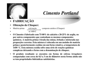 FabricaçãO Cimento Portland