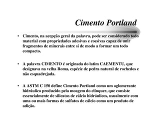 FabricaçãO Cimento Portland