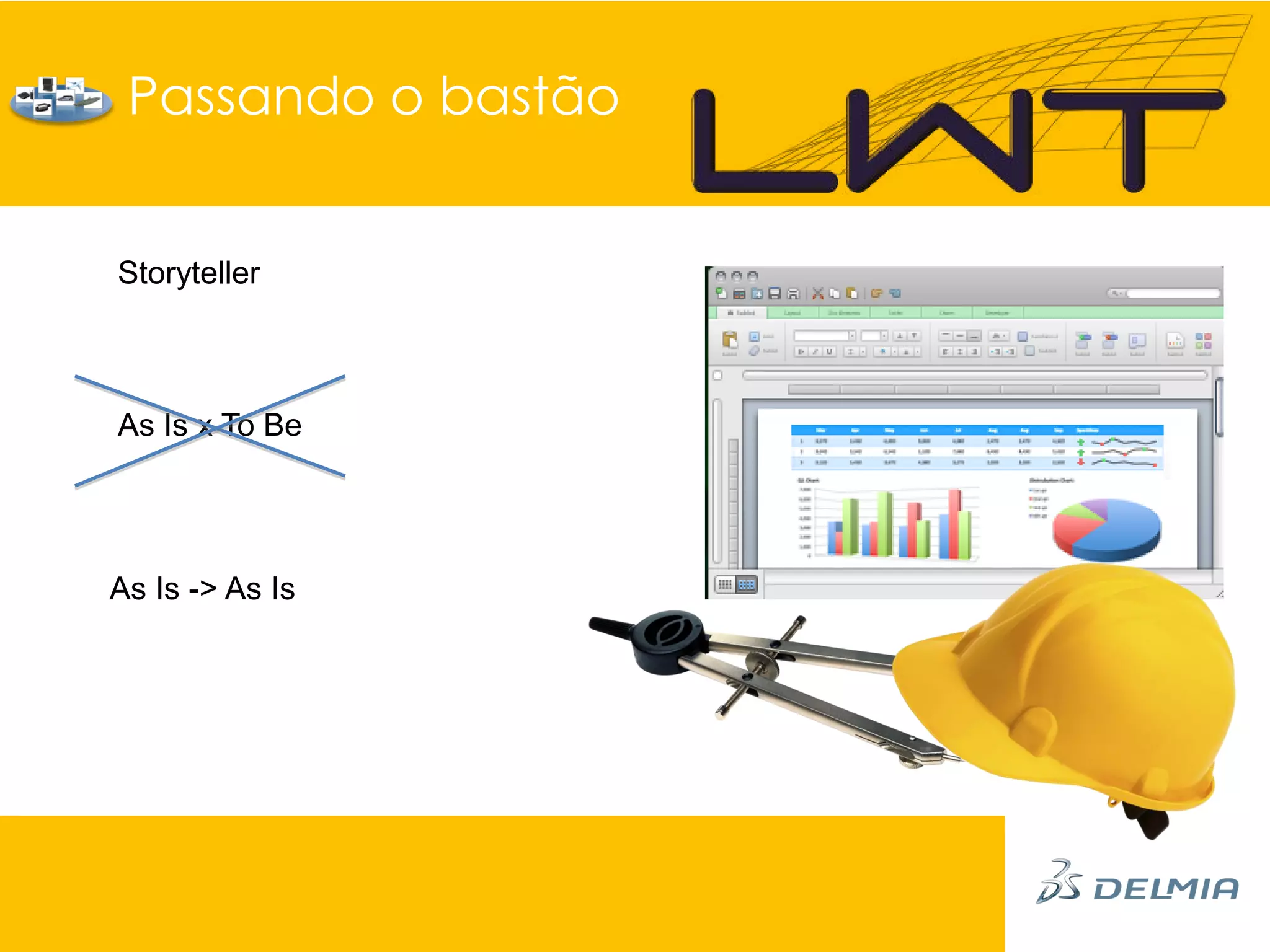 Passando o bastão


Storyteller



As Is x To Be




As Is -> As Is
 