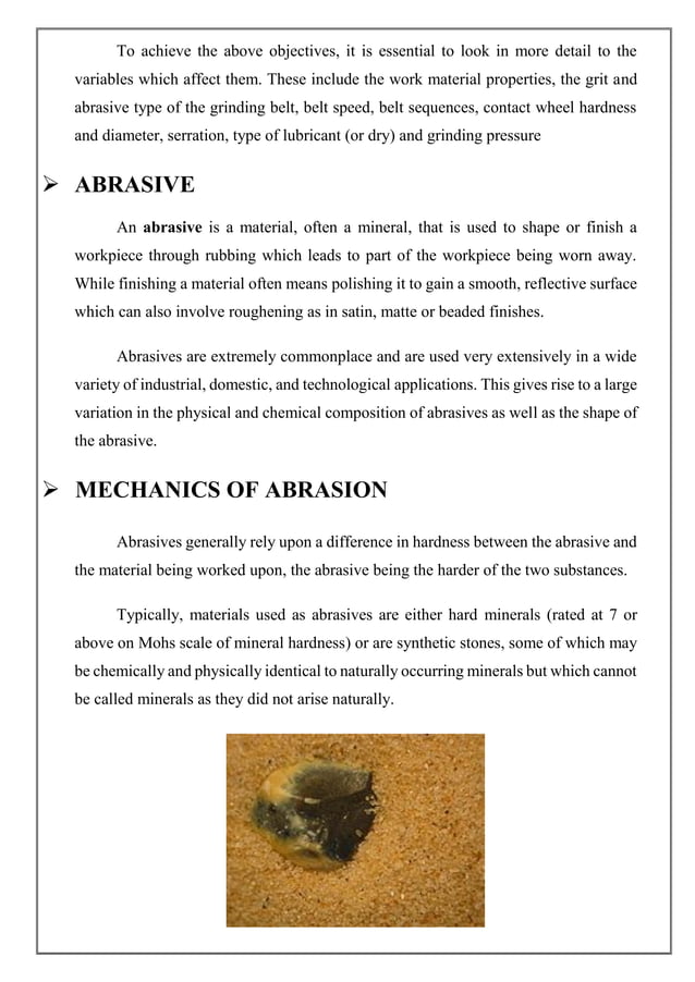 Fabrication of abrasive belt grinder saravanan