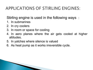 Fabrication of prototype of stirling engine | PPT