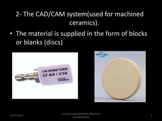 Fabrication tech. all ceramic restorations | PPTX
