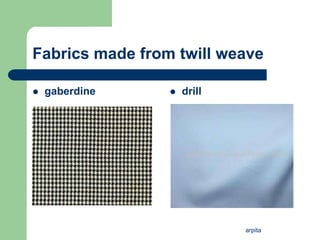 Fabric & fibres
