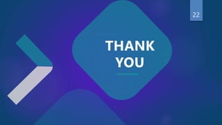 THANK
YOU
22
 