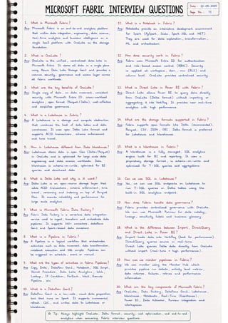 Microsoft Fabric โ Complete Handwritten Notes.pdf
