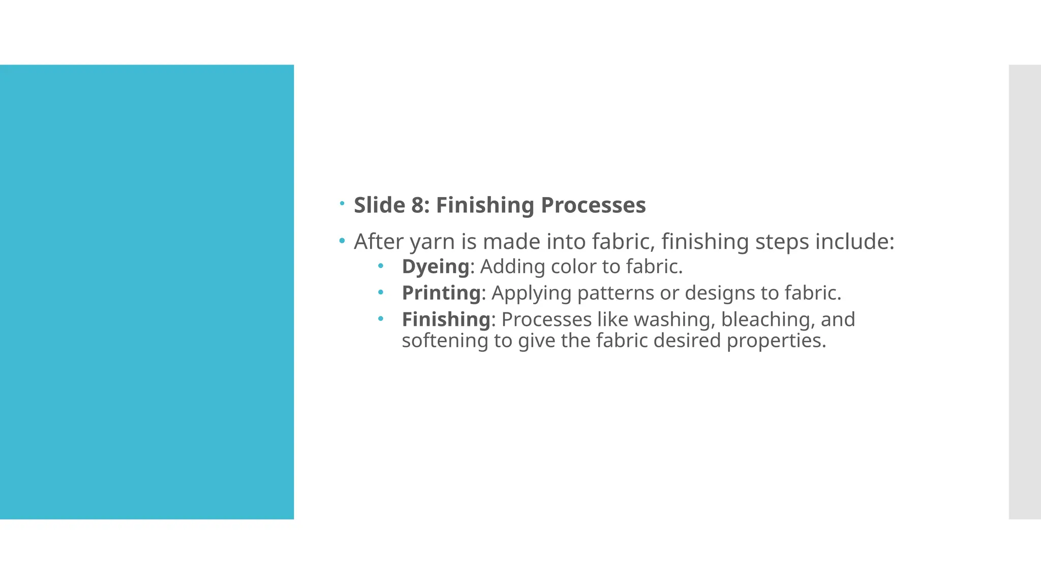 Manufacturing of textile Fabric Process.pptx