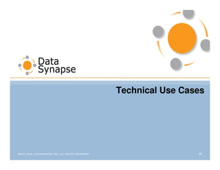 Technical Use Cases




                 25
 