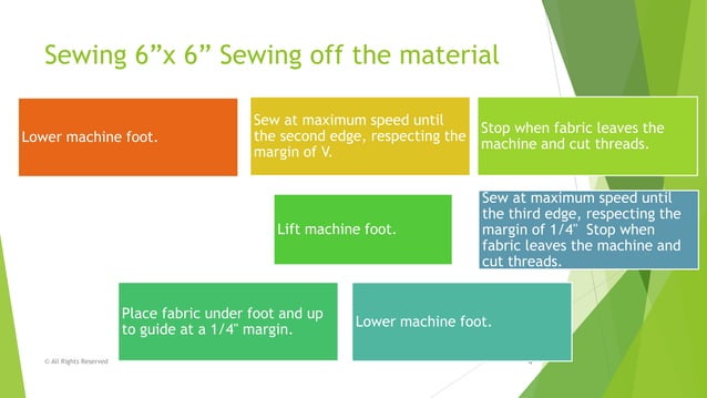 Fabric Sewing Techniques | PPTX