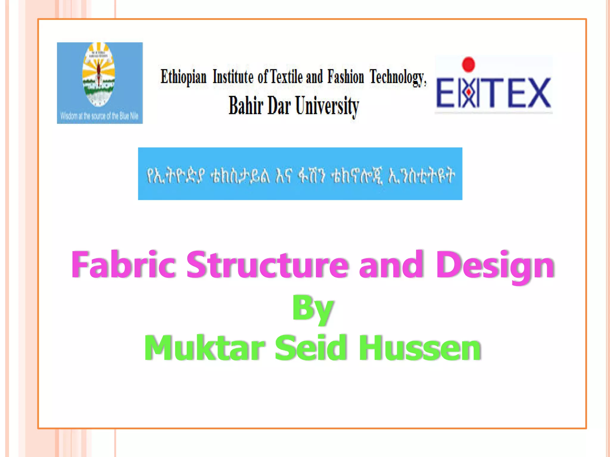 Fabric Structure and Design | PDF