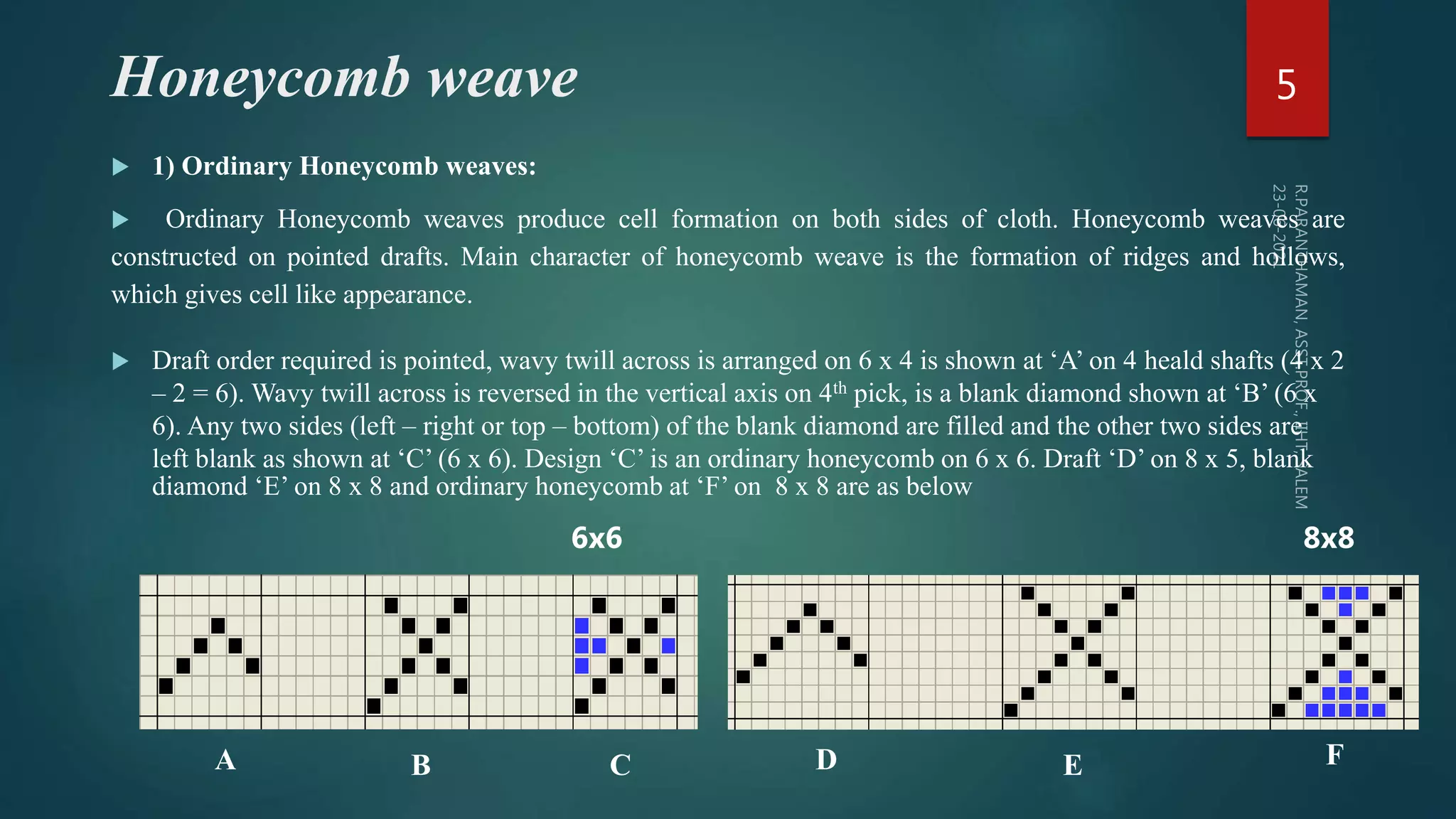 FABRIC STRUCTURE PART 3 | PPTX