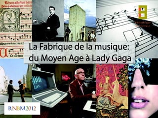 20 mars 2012




       Fabrique de la musique :
      accueil de classe musicale
                                Amandine Minnard
                                       Bibliothécaire
                        Responsable du pôle musique




Montreuil – RNBM 2012
 