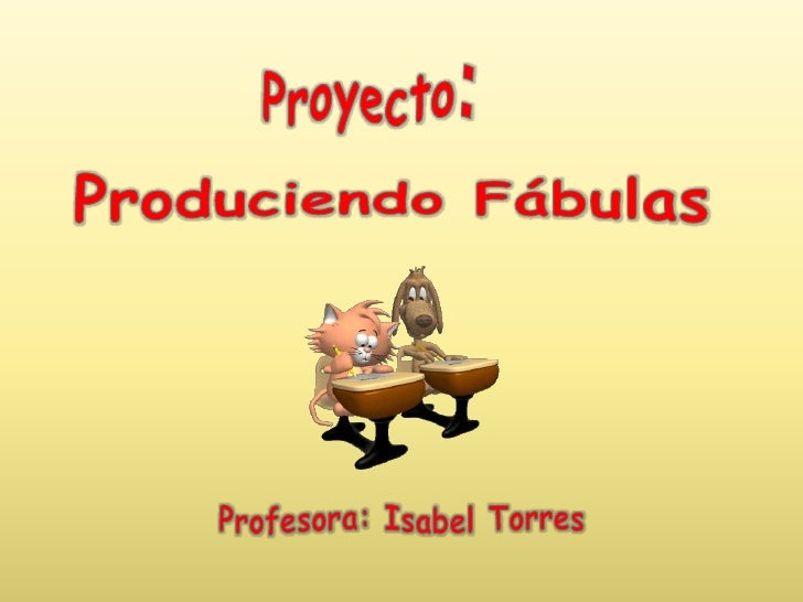 fabula diapositivas para power point