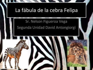 La fábula de la cebra Felipa Sr. Nelson Figueroa Vega Segunda Unidad David Antongiorgi 