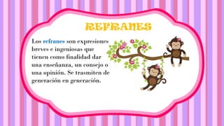 Fabulas y-refranes con actividades