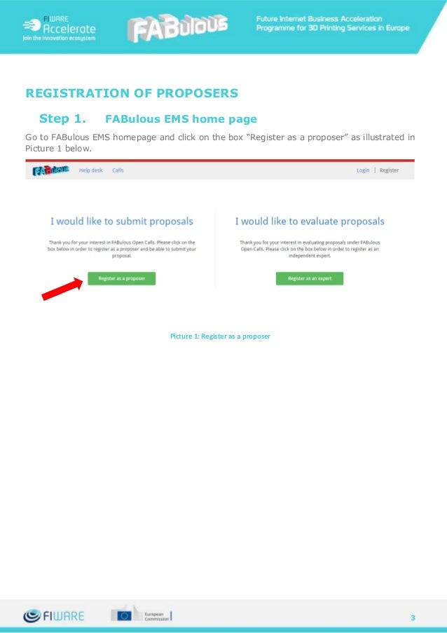 Fabulous Open Call 2 3d Printing Ems Manual For Proposers