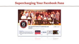 Supercharging Your Facebook Fans
 
