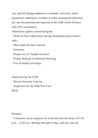FAC-COR Level IIIndividual Assignment – Day 5 – COR Work PlanMo.docx