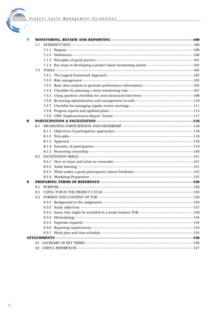 Aid Delivery Methods - Project Cycle Management Guidelines | PDF