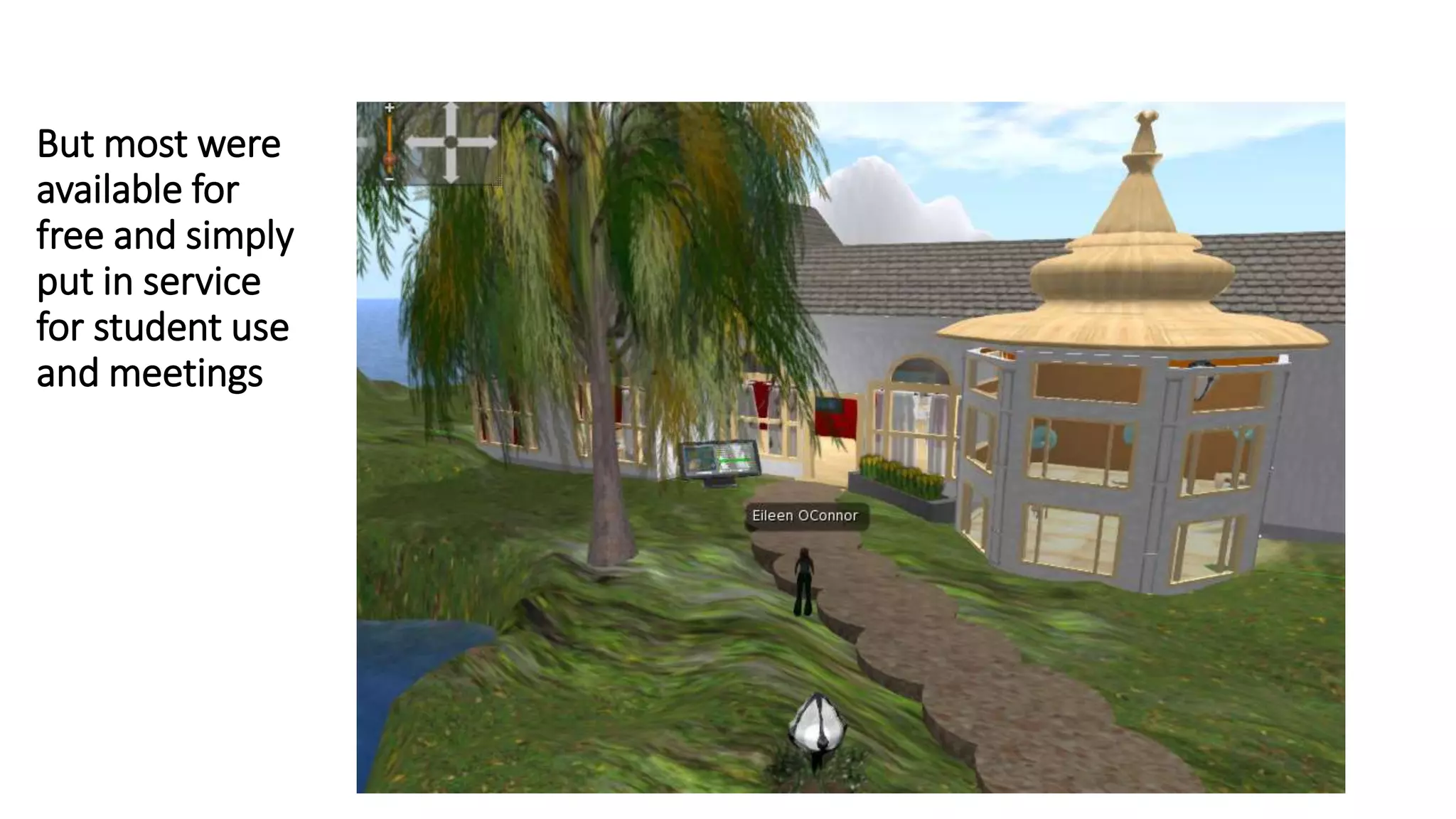 But most were
available for
free and simply
put in service
for student use
and meetings
 