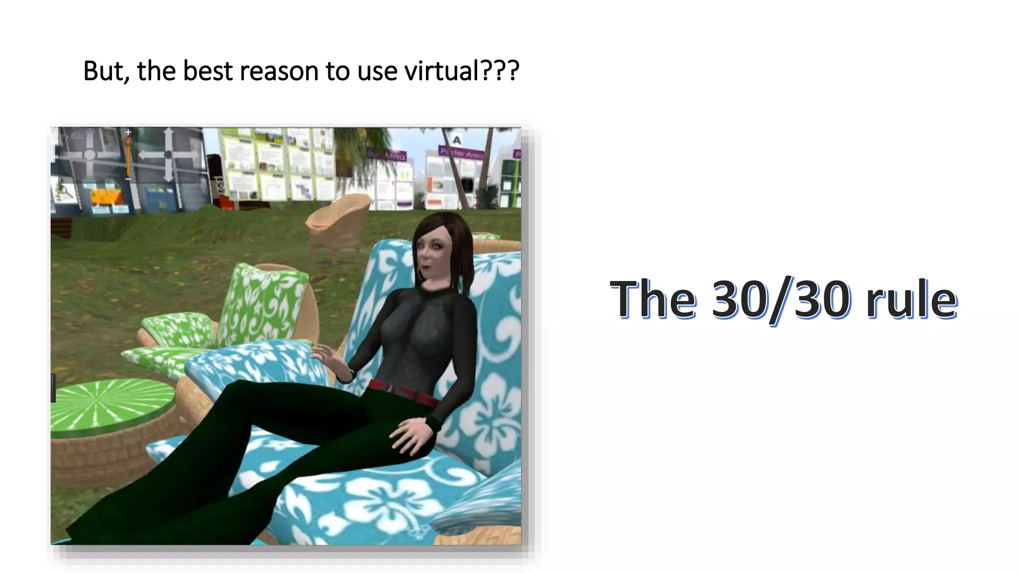 But, the best reason to use virtual???
 