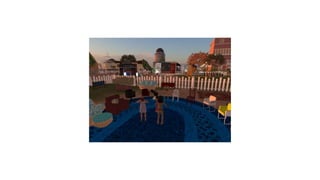 Ongoing virtual work
• Since 2007, Eileen has been
bringing students into
virtual environments for:
• Meetings and discuss...