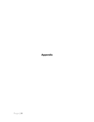 Appendix
P a g e | 10
 