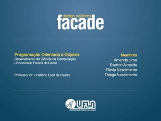 Design Patterns - Facade